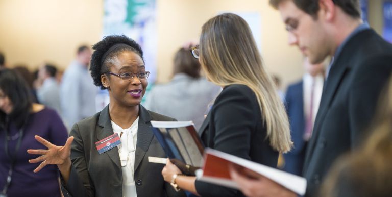 a career fair