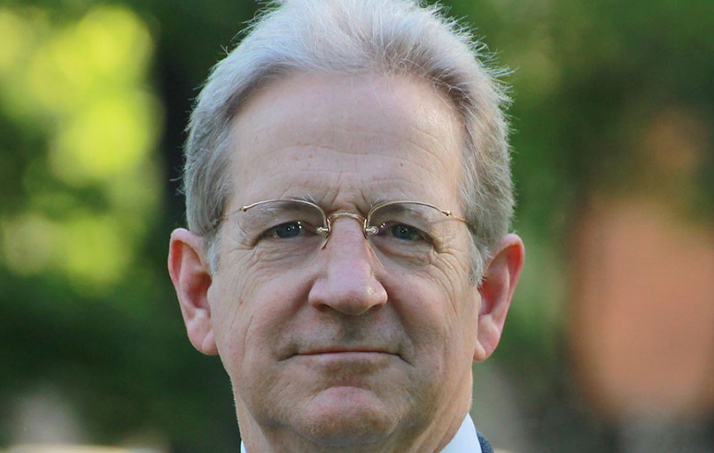 Parker White, '80, for whose late wife Noël Ferris, '79, the law school's modern courthouse is named after.