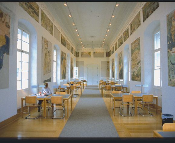 A classroom used in the Summer Study Abroad Program in Salzburg